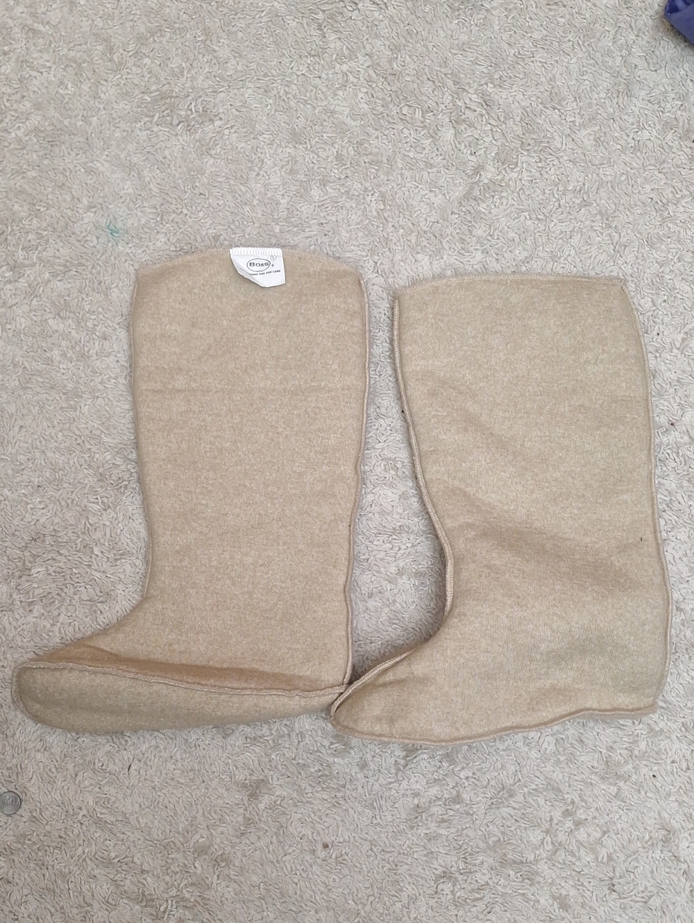 Women's Large Boss Boot Liners Size Large Polyester And Acrylic